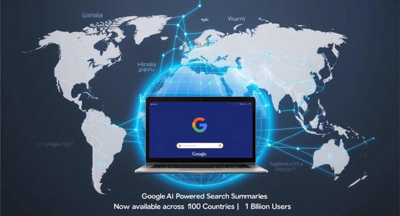KINEWS24.de - Google weitet KI-Übersichten in der Suche auf über 100 Länder aus